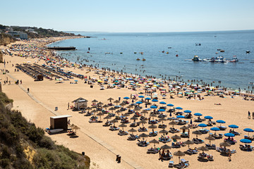 Fototapeta na wymiar Playa de Abufeira, Portugal.