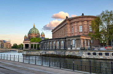 Berlin Cathedral located on Museum Island in the Mitte borough of Berlin, Germany.