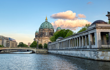 Berlin Cathedral located on Museum Island in the Mitte borough of Berlin, Germany. © Jbyard