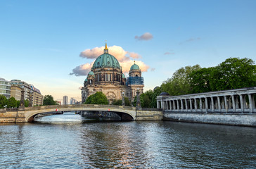 Berlin Cathedral located on Museum Island in the Mitte borough of Berlin, Germany. © Jbyard