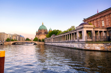 Berlin Cathedral located on Museum Island in the Mitte borough of Berlin, Germany. © Jbyard