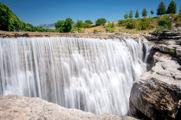 Fototapeta na wymiar niagara falls in Montenegro summer