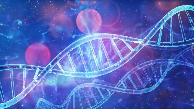 Abstract medical genetics DNA background