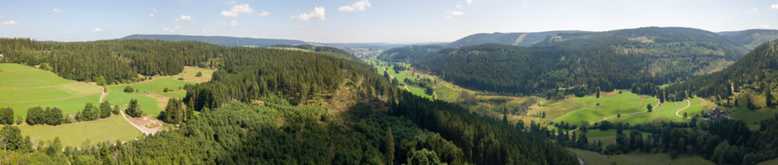 Schwarzwald aus der Luft aus der Luft
