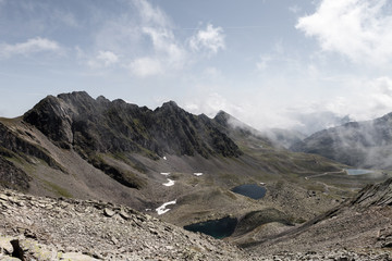 Bergesee, Alpen, Sellrain, Österreich, Wandern, Wanderung