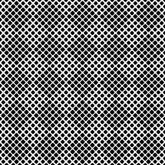 Seamless square pattern background design - black and white abstract vector illustration