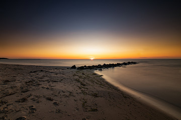 Obraz premium sunset on the beach