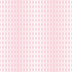 Vector halftone mesh seamless pattern. Cute pink and white abstract texture