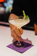 cocktail in bar