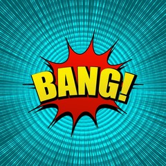 Comic bursting template