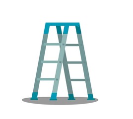 Realistic Detailed 3d Wooden Stairs Ladders Different Types Set for Interior and Construction. Vector illustration of Stair or Ladder