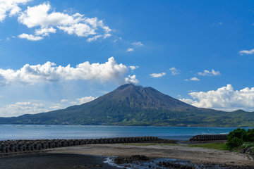 Fototapeta premium [鹿児島県]桜島の風景