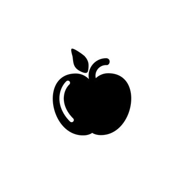 apple icon illustration isolated on white
