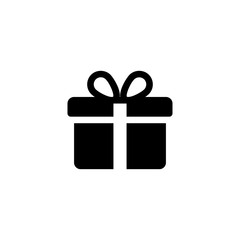 Gift box icon logo