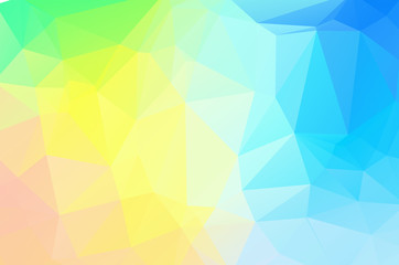 multicolored Low poly crystal background. Polygon design pattern. colorful Low poly vector illustration, low polygon background.