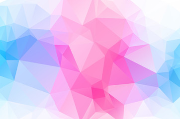 multicolored Low poly crystal background. Polygon design pattern. colorful Low poly vector illustration, low polygon background.
