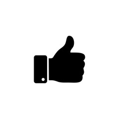 Thumbs up icon logo