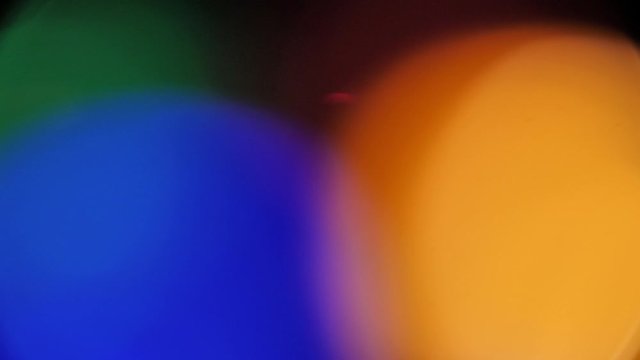 Colorful Light Leaks Lens Flare - Film Burn Background Special Effect