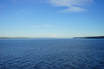 The landscape of puget sound at seattle