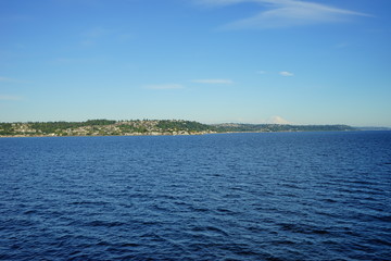 The landscape of puget sound at seattle