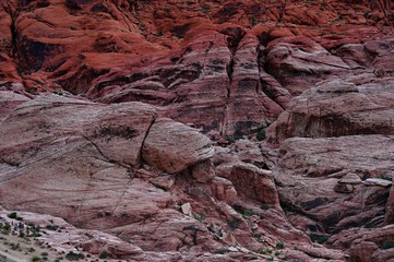 Red Rock Canyon Wall