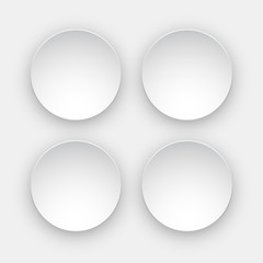 Special Round Offer Isolated on white background. Vintage Sticke