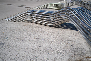 Banc m&eacute;tallique