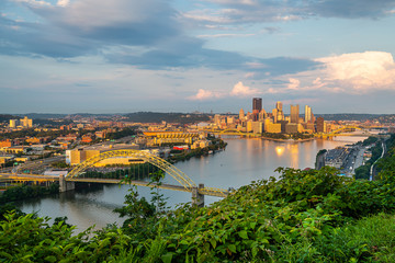 Sunset from the West End-Elliott Overlook 