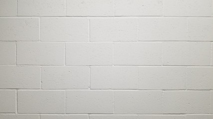 white brick wall