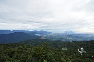 Fototapeta na wymiar Ba Na Hills view Danang, Vietnam 2019