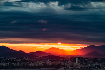 Obraz premium sunset