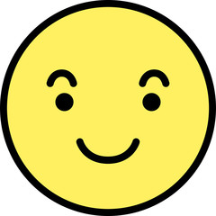 Round emoticon icon