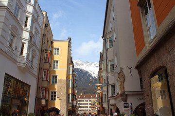 Buildings in Innsbruck, Austria