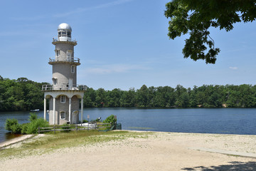 Rustic Old New England Lighthouse