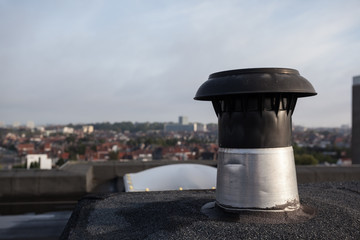 Naklejka premium ventilation on the roof