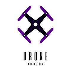 purple drone logo