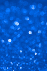 Blue Particles Abstract Holiday Background