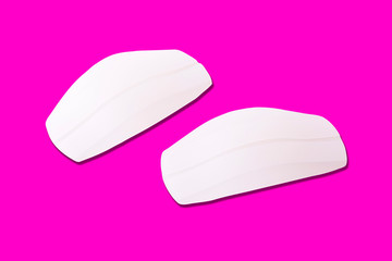 The plastic pressure of underwear making bigger breasts