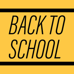 back to school kids bus theme vector