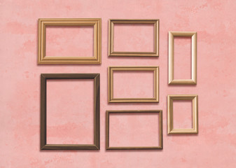 Fototapeta premium frames on wall
