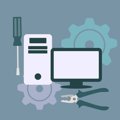 logo option for computer repair