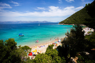 Divna beach on Peljesac peninsula, Croatia