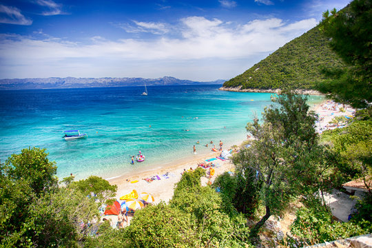 Divna beach on Peljesac peninsula, Croatia