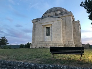 Fototapeta premium The Most Holy Redeemer Church, Mestrovic family mausoleum made by Ivan Mestrovic