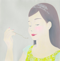 I Am Happy Anitime I Eat / 食べればいつでも幸せ