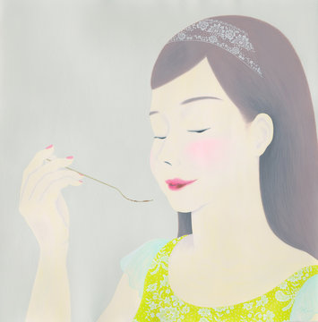 I Am Happy Anitime I Eat / 食べればいつでも幸せ
