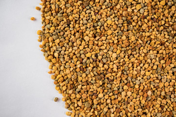 The texture of pollen. Propolis. Background image