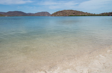 Seascapes of Bahia Concepcion in the Baja California Sur State. MEXICO