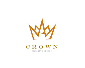 Creative Crown Concept Logo Design