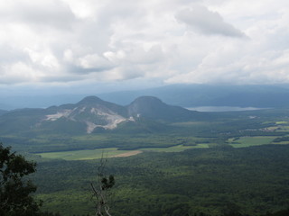 摩周湖第三展望所からの風景